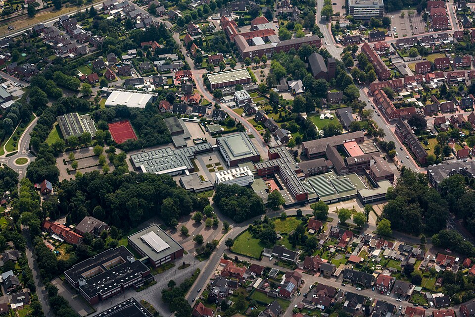 Dach-Fachbetriebe in Ahaus: Ortsansicht