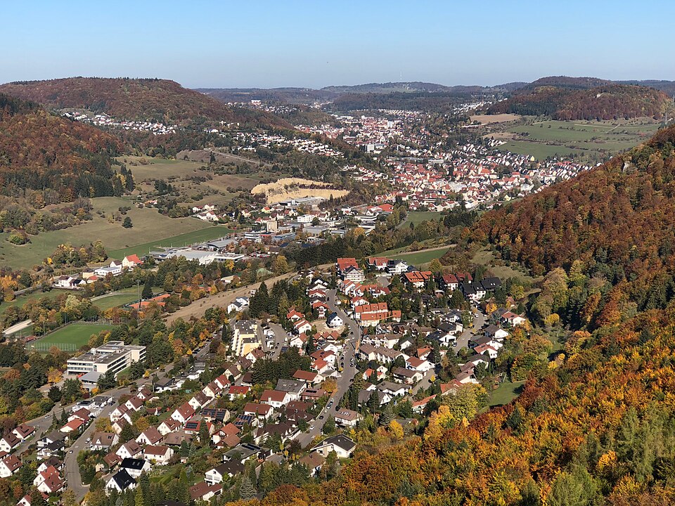 Dach-Fachbetriebe in Albstadt: Stadtansicht
