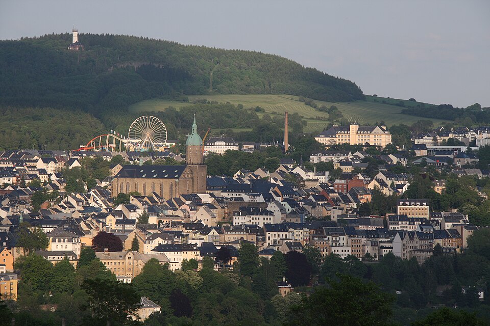 Dach-Fachbetriebe in Annaberg-Buchholz: Stadtansicht