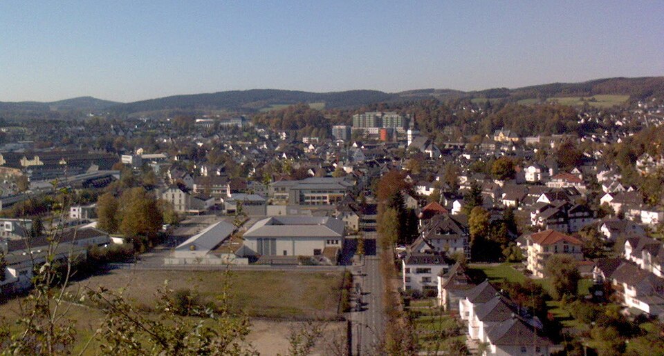 Dach-Fachbetriebe in Attendorn: Stadtansicht