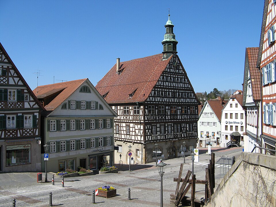 Dach-Fachbetriebe in Backnang: Stadtansicht