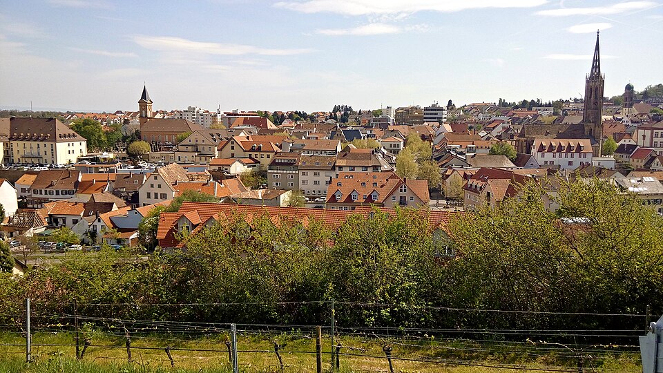 Dach-Fachbetriebe in Bad Dürkheim: Ansicht vom Vigilienturm – Foto: Altera levatur Dach-Fachbetriebe in Bad Dürkheim: Ansicht vom Vigilienturm