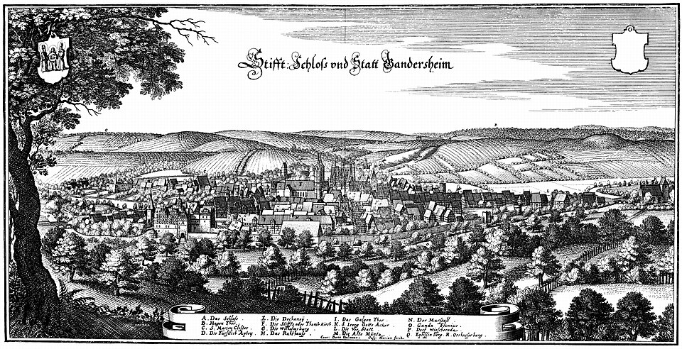 Dach-Fachbetriebe in Bad Gandersheim: Stadtansicht