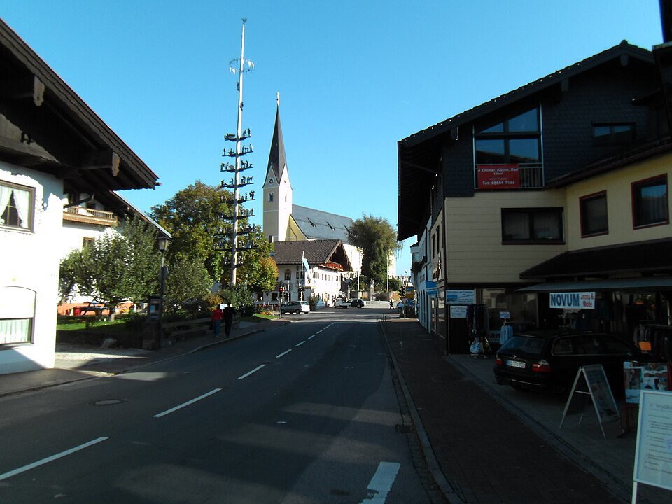 Dach-Fachbetriebe in Bernau am Chiemsee: Stadtansicht