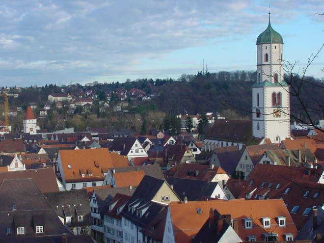 Dach-Fachbetriebe in Biberach an der Riß: Stadtansicht