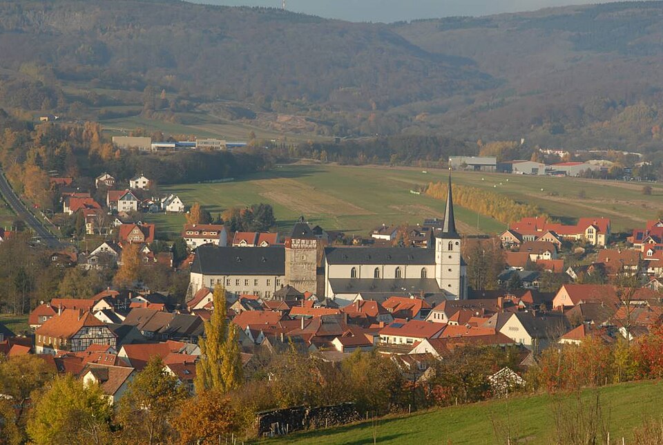 Dach-Fachbetriebe in Bischofsheim in der Rhön: Stadtansicht