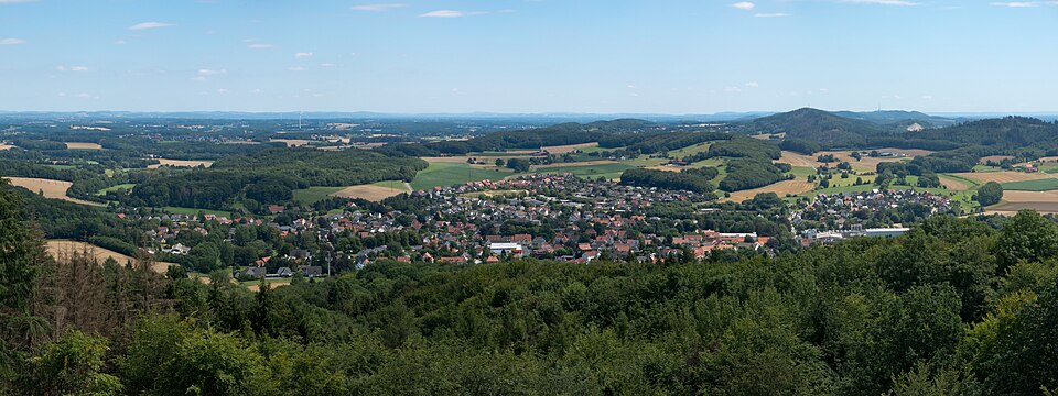 Dach-Fachbetriebe in Borgholzhausen: Stadtansicht