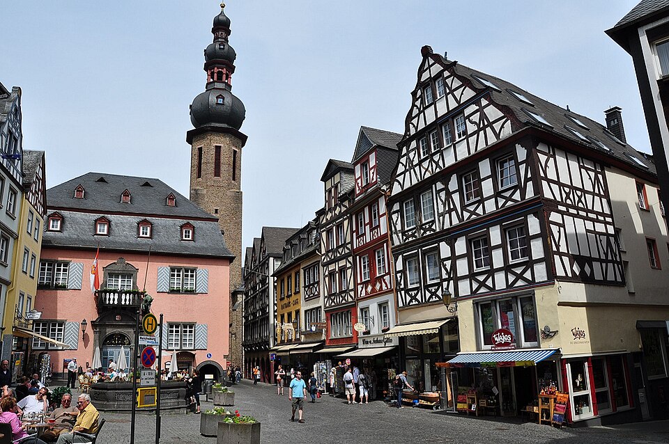Dach-Fachbetriebe in Cochem: Germany, Rhineland-Palatinate,, Markt – Foto: Vincent van Zeijst Dach-Fachbetriebe in Cochem: Germany, Rhineland-Palatinate,, Markt