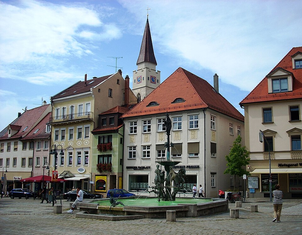 Dach-Fachbetriebe in Ehingen (Donau): Stadtansicht