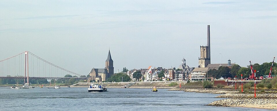 Dach-Fachbetriebe in Emmerich am Rhein: Stadtansicht