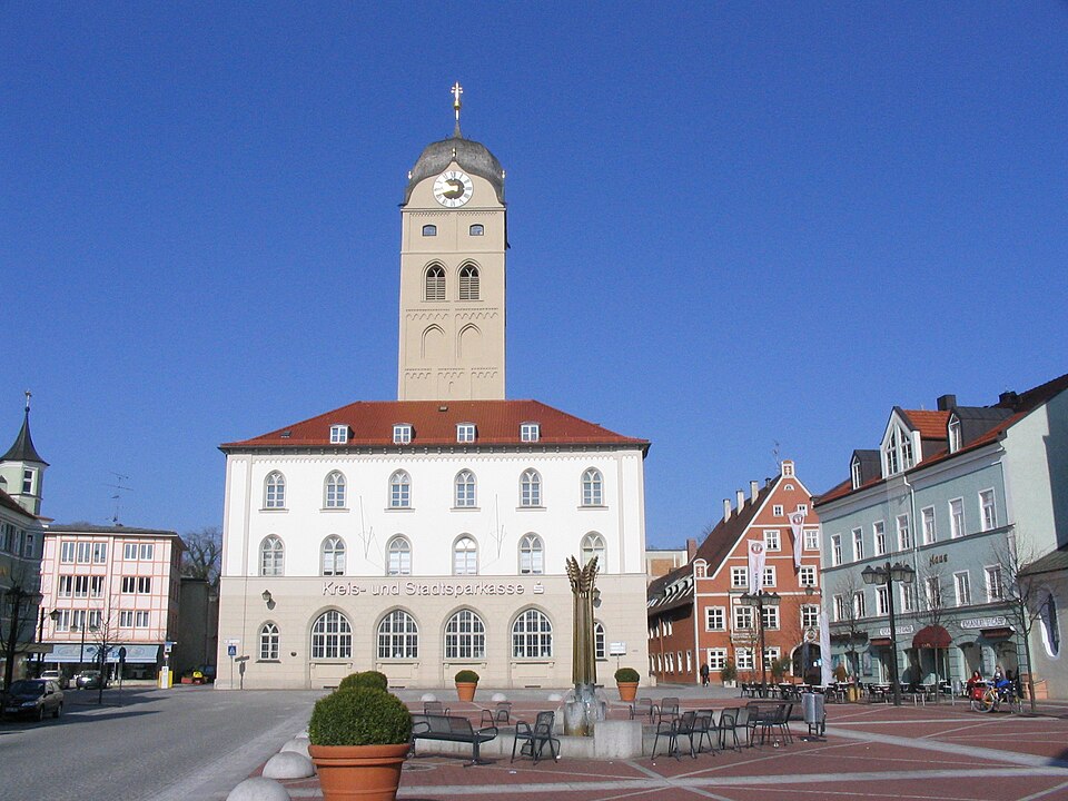 Dach-Fachbetriebe in Erding: Stadtansicht