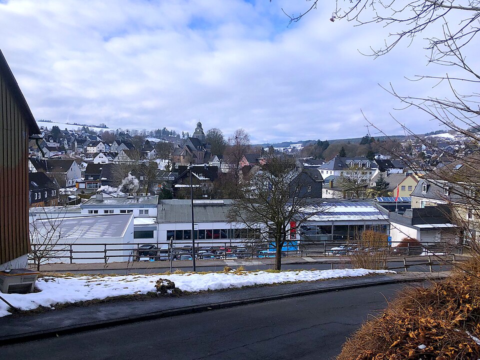 Dach-Fachbetriebe in Erndtebrück: Stadtansicht
