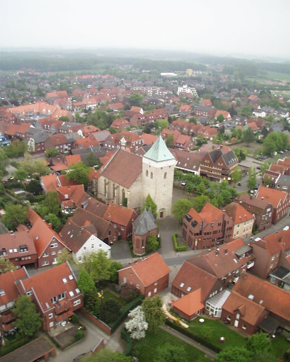 Dach-Fachbetriebe in Everswinkel: Luftbild – Foto: Jan Wohlgemuth Dach-Fachbetriebe in Everswinkel: Luftbild