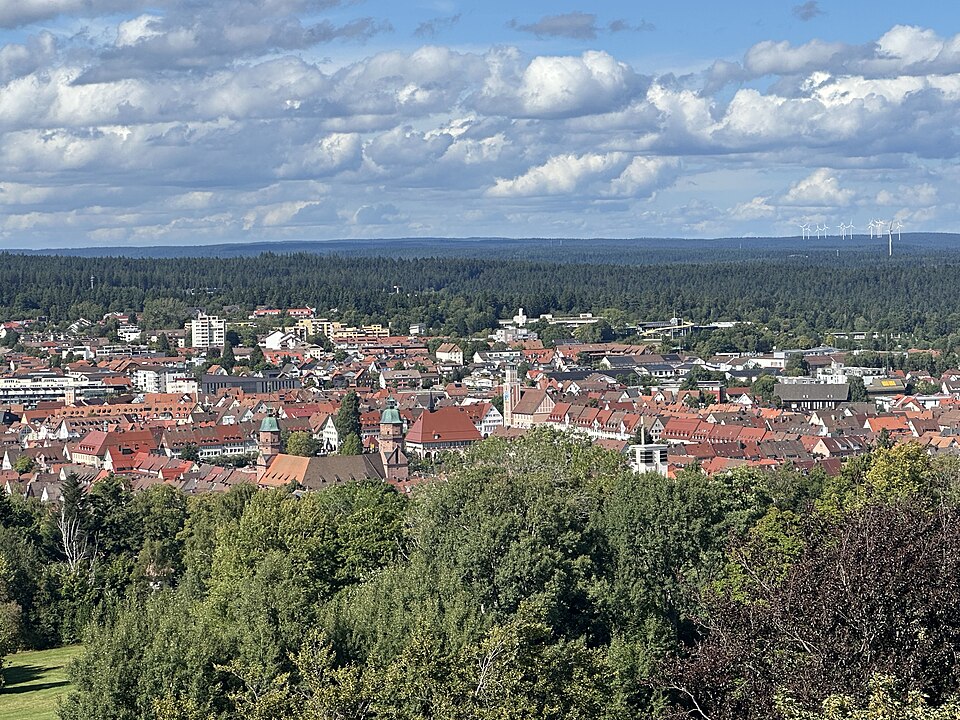 Dach-Fachbetriebe in Freudenstadt: Vom Friedrichsturm – Foto: Zollernalb Dach-Fachbetriebe in Freudenstadt: Vom Friedrichsturm