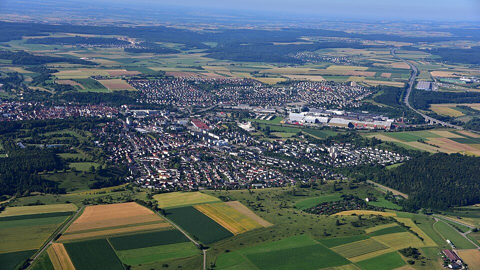 Dach-Fachbetriebe in Giengen an der Brenz: Stadtansicht