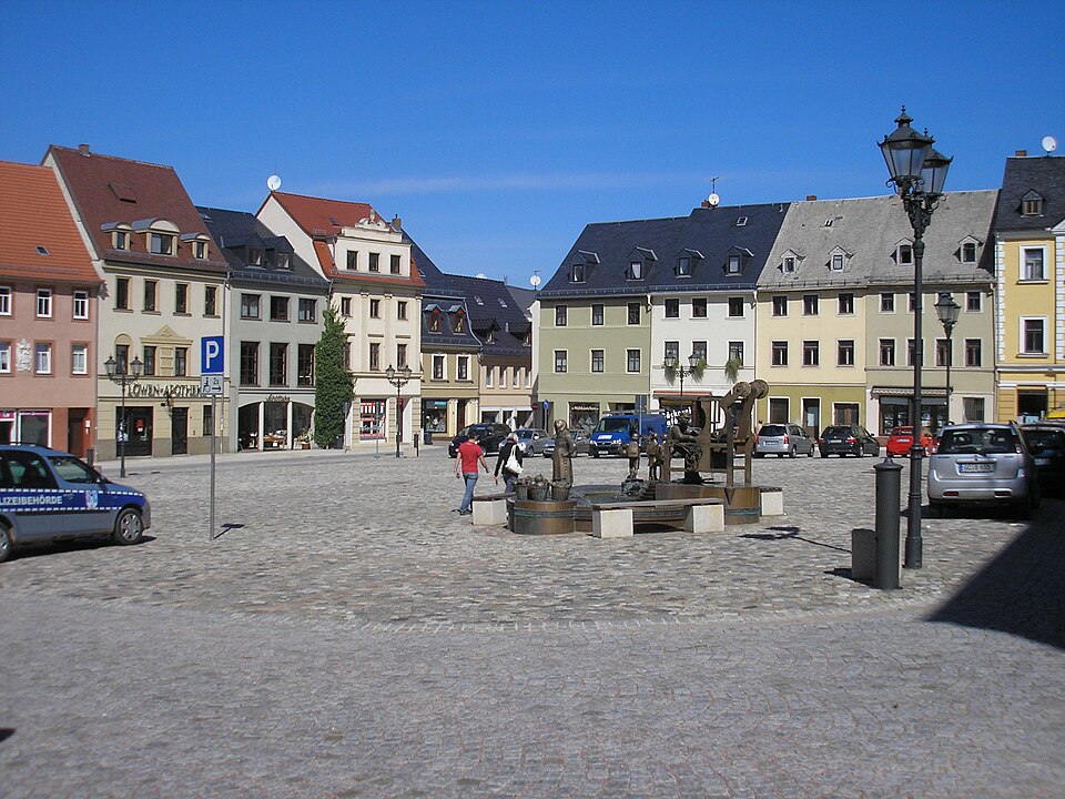 Dach-Fachbetriebe in Glauchau: Markt – Foto: Michael Sander Dach-Fachbetriebe in Glauchau: Markt