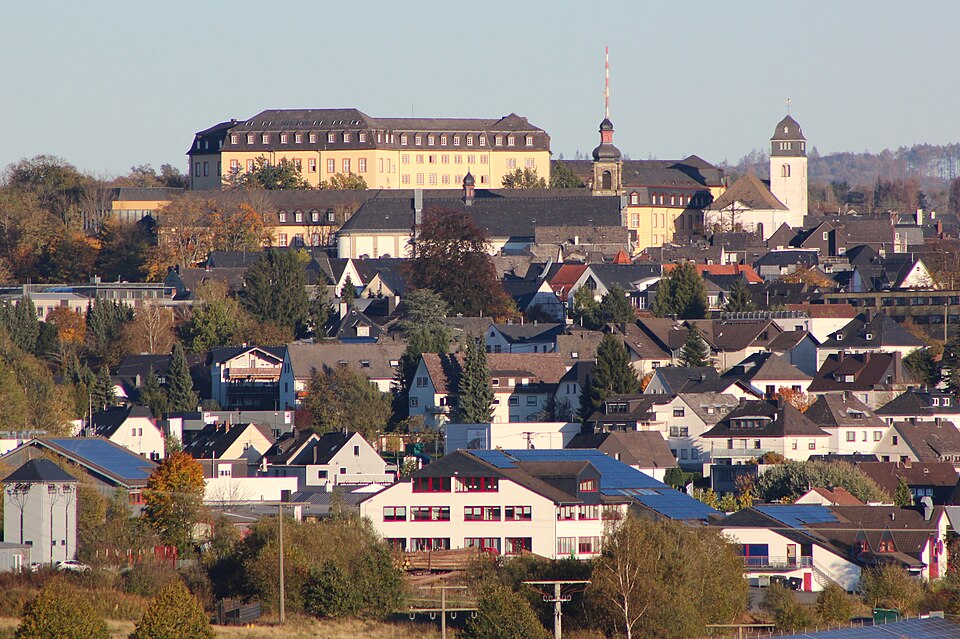 Dach-Fachbetriebe in Hachenburg: Stadtansicht
