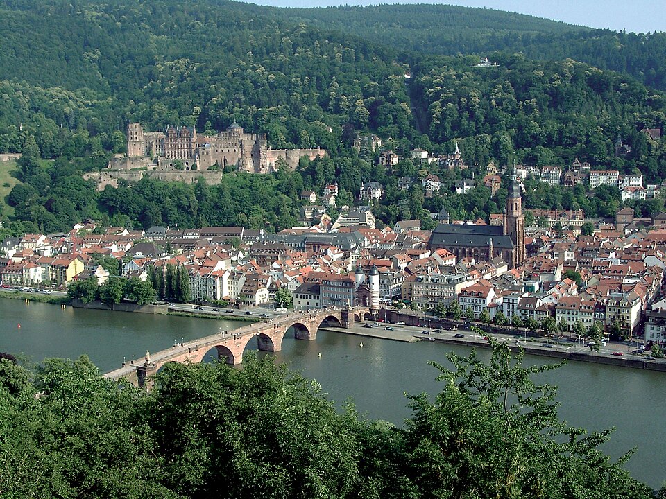 Dach-Fachbetriebe in Heidelberg: Stadtansicht