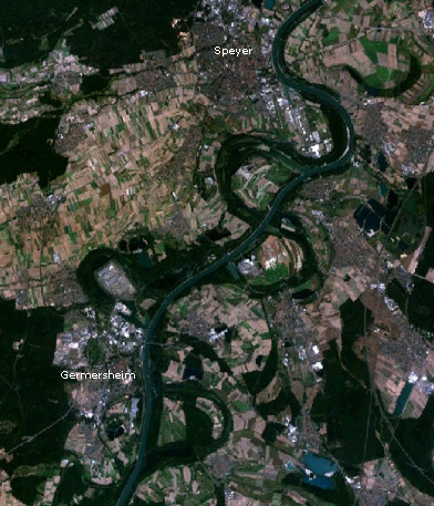 Dach-Fachbetriebe in Heidesheim: Stadtansicht – Foto: NASA Dach-Fachbetriebe in Heidesheim: Stadtansicht