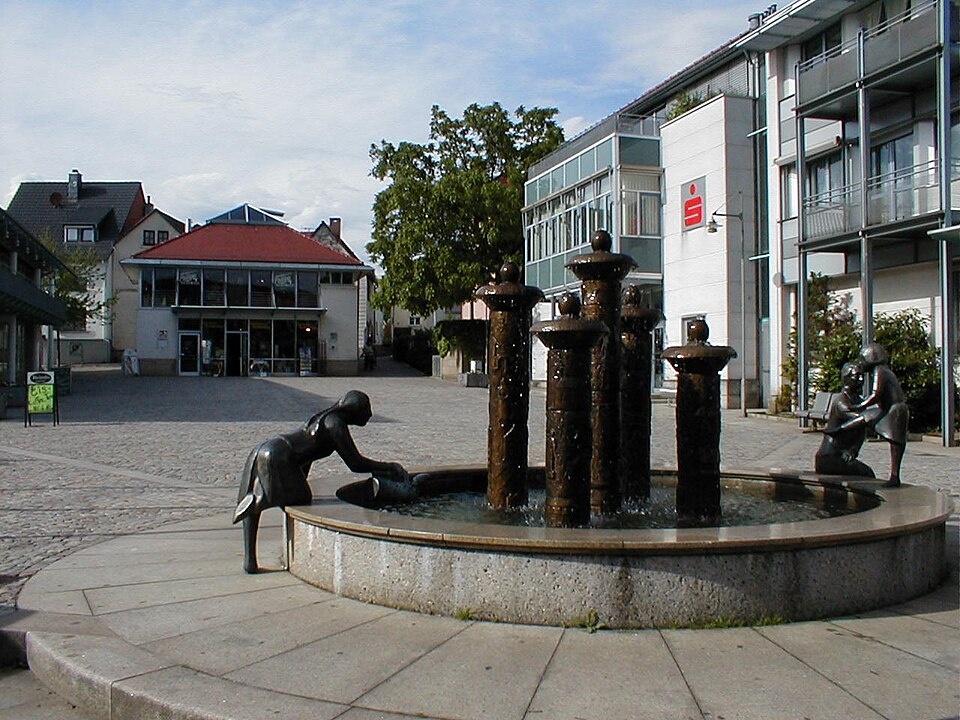 Dach-Fachbetriebe in Hösbach: Stadtansicht – Foto: Maulaff at German Wikipedia Dach-Fachbetriebe in Hösbach: Stadtansicht