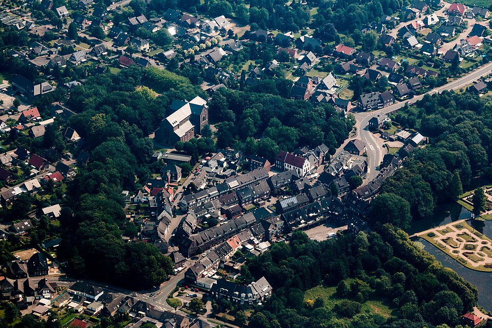 Dach-Fachbetriebe in Isselburg: Ortsansicht