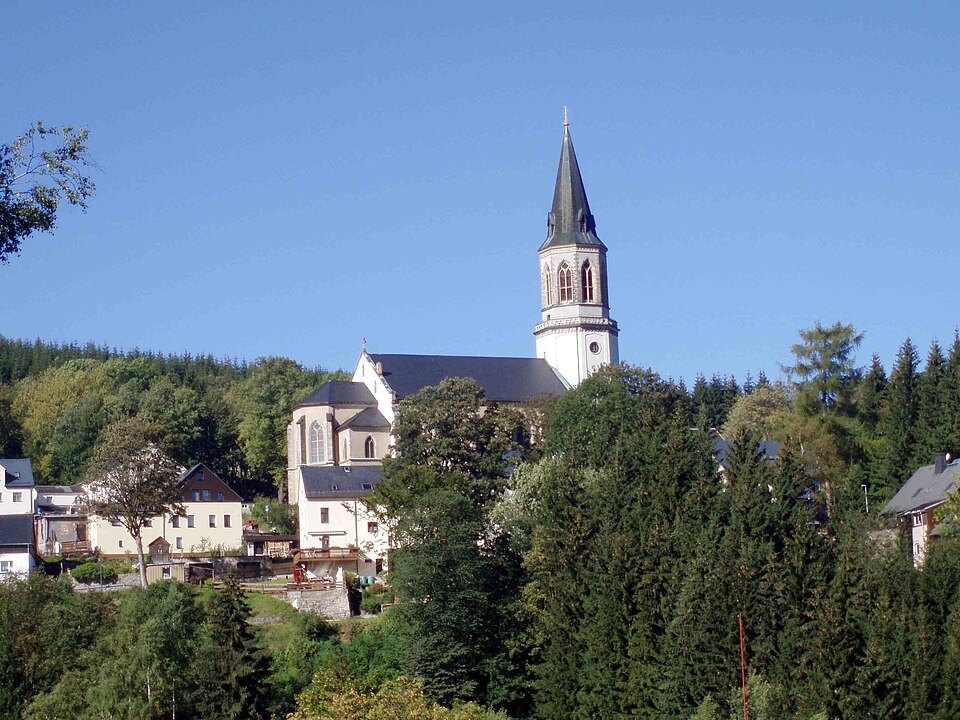 Dach-Fachbetriebe in Johanngeorgenstadt: Stadtansicht – Foto: Benutzer:Hejkal Dach-Fachbetriebe in Johanngeorgenstadt: Stadtansicht