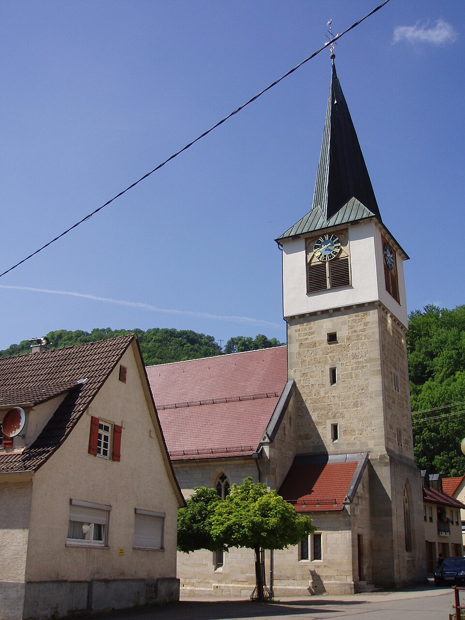 Dach-Fachbetriebe in Lenningen: Stadtansicht