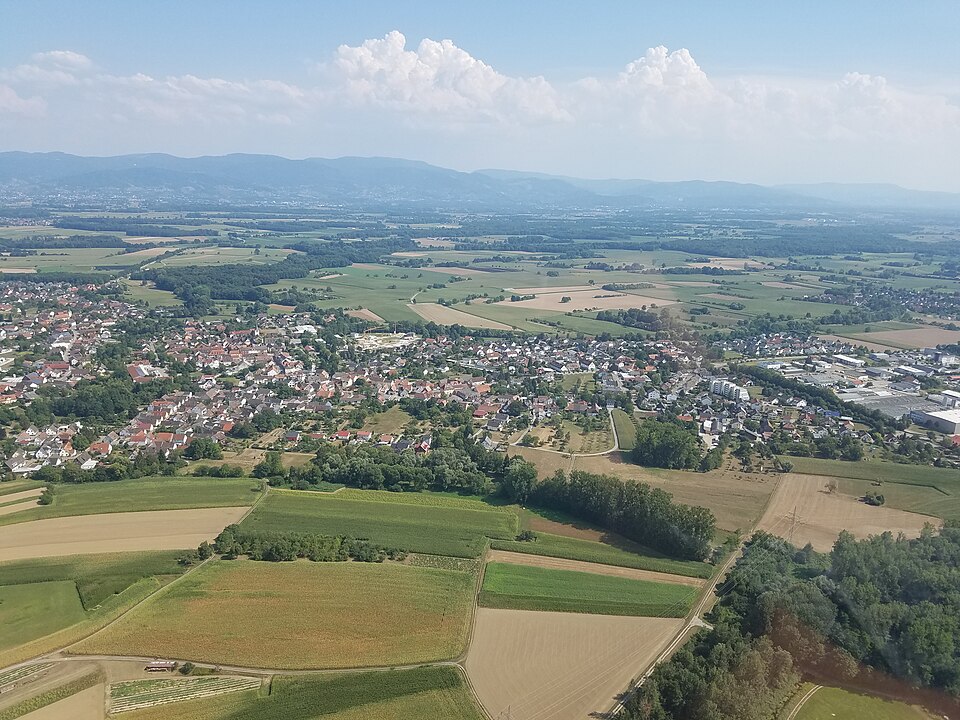 Dach-Fachbetriebe in Lichtenau: Luftbild