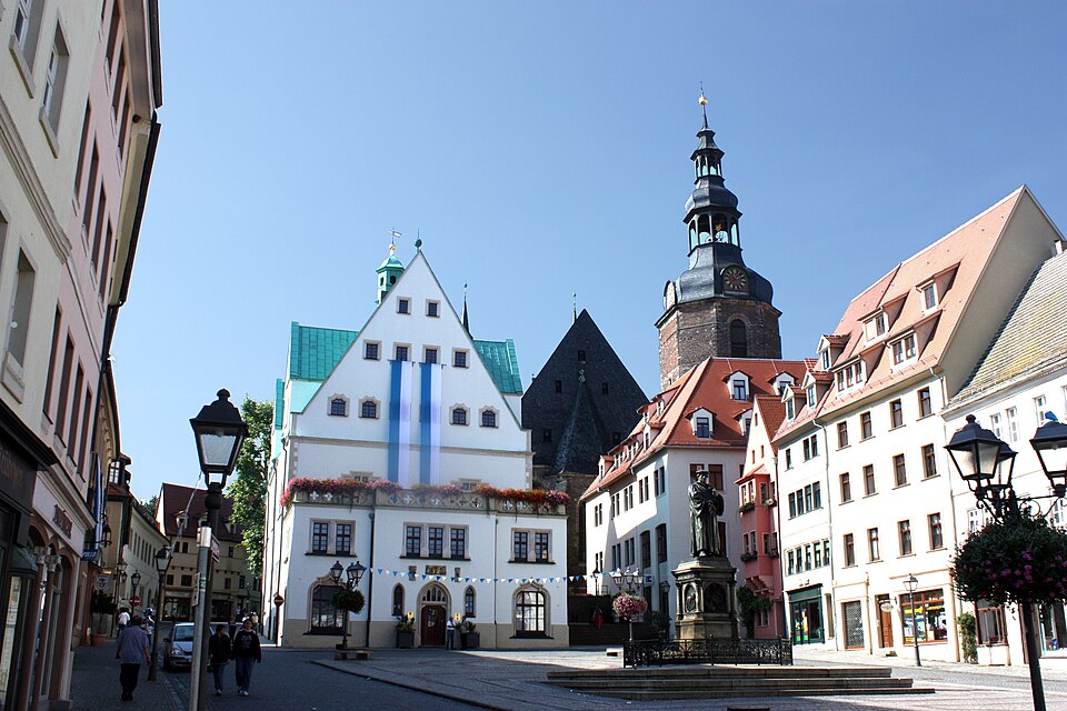Dach-Fachbetriebe in Lutherstadt Eisleben: Stadtansicht – Foto: Dguendel Dach-Fachbetriebe in Lutherstadt Eisleben: Stadtansicht