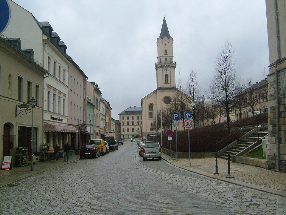 Dach-Fachbetriebe in Markneukirchen: Stadtansicht – Foto: Clem Rutter, Rochester Kent Dach-Fachbetriebe in Markneukirchen: Stadtansicht