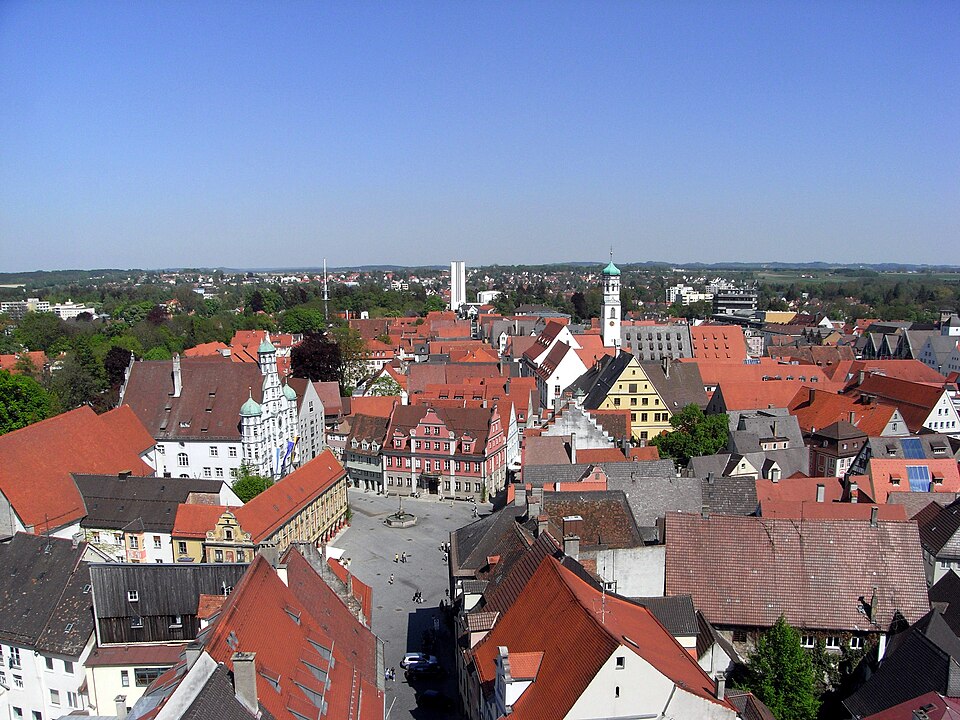 Dach-Fachbetriebe in Memmingen: Stadtansicht