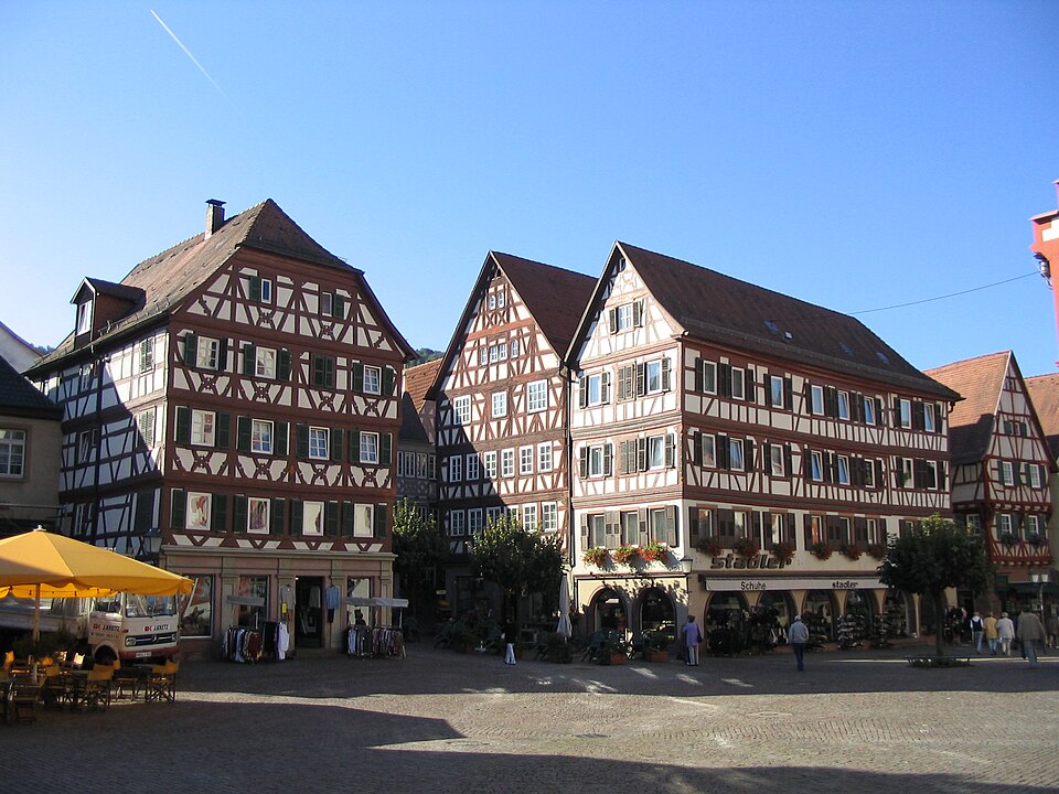Dach-Fachbetriebe in Mosbach: Marktplatz – Foto: AlterVista Dach-Fachbetriebe in Mosbach: Marktplatz