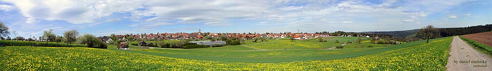 Dach-Fachbetriebe in Neubulach: Stadtansicht