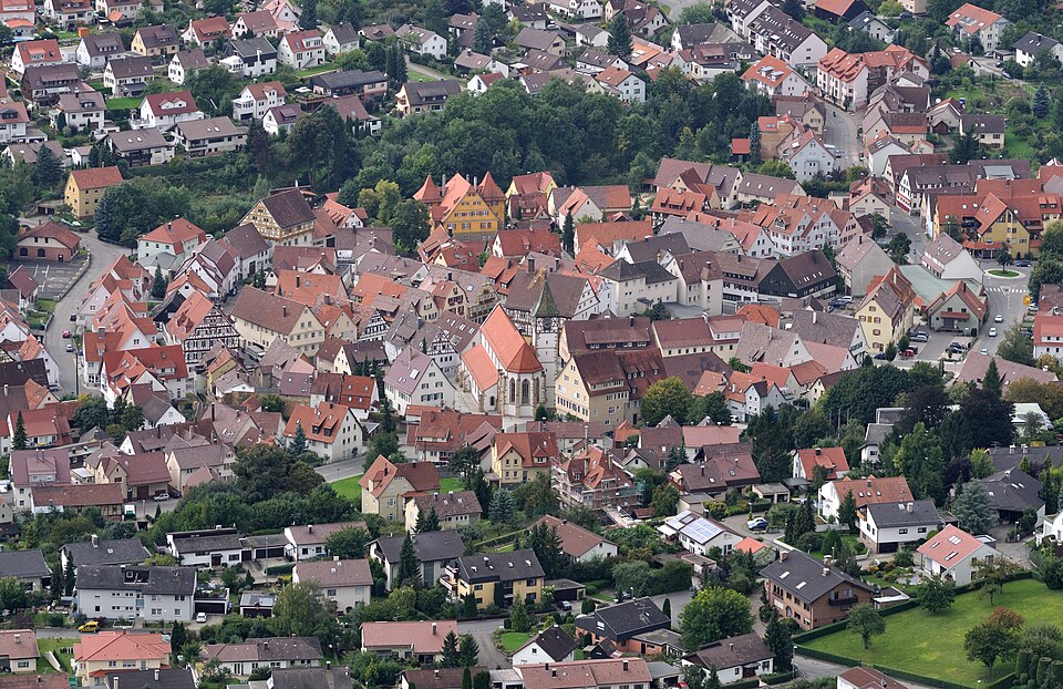 Dach-Fachbetriebe in Neuffen: Stadtansicht