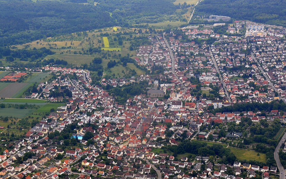 Dach-Fachbetriebe in Neuhausen auf den Fildern: Luftbild