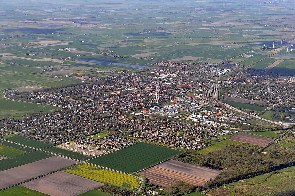 Dach-Fachbetriebe in Niebüll: Stadtansicht