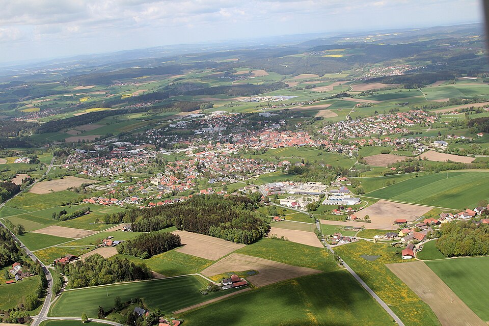 Dach-Fachbetriebe in Oberviechtach: Stadtansicht