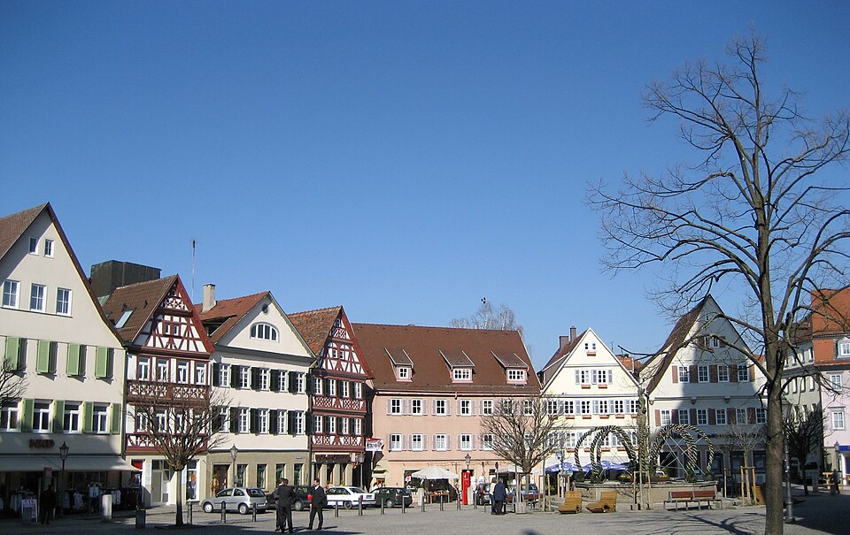 Dach-Fachbetriebe in Öhringen: Stadtansicht