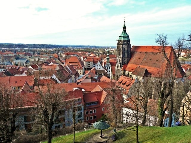 Dach-Fachbetriebe in Pirna: Blick über die Altstadt – Foto: Norbert Kaiser Dach-Fachbetriebe in Pirna: Blick über die Altstadt