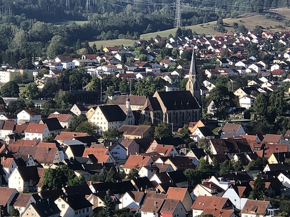 Dach-Fachbetriebe in Rangendingen: Stadtansicht