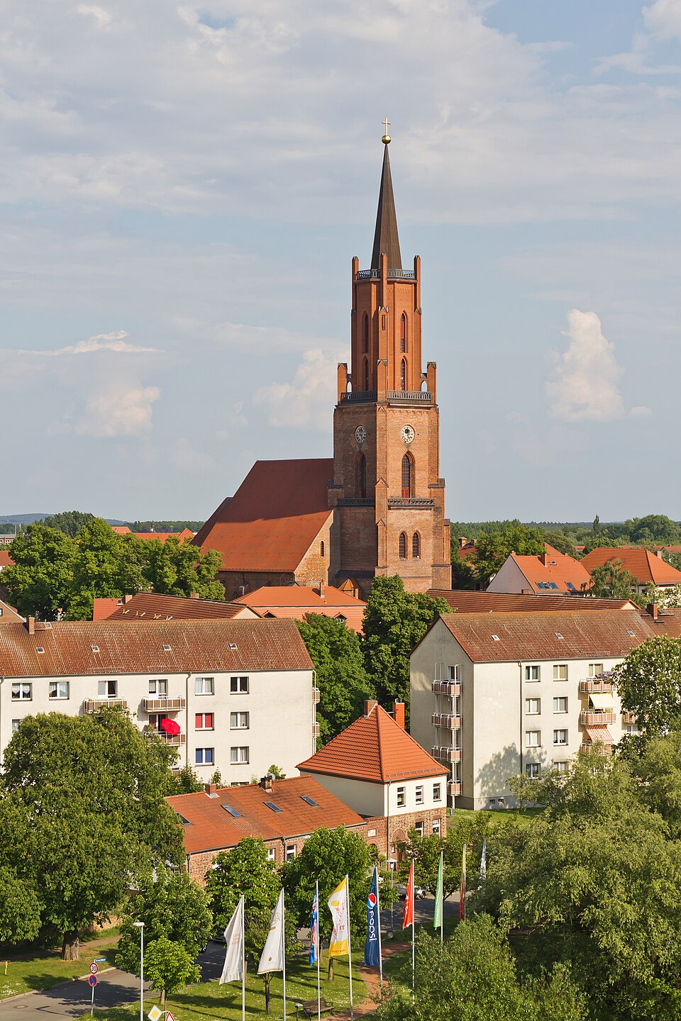 Dach-Fachbetriebe in Rathenow: Stadtansicht – Foto: A.Savin Dach-Fachbetriebe in Rathenow: Stadtansicht
