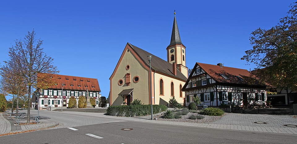 Dach-Fachbetriebe in Rheinau: Stadtansicht