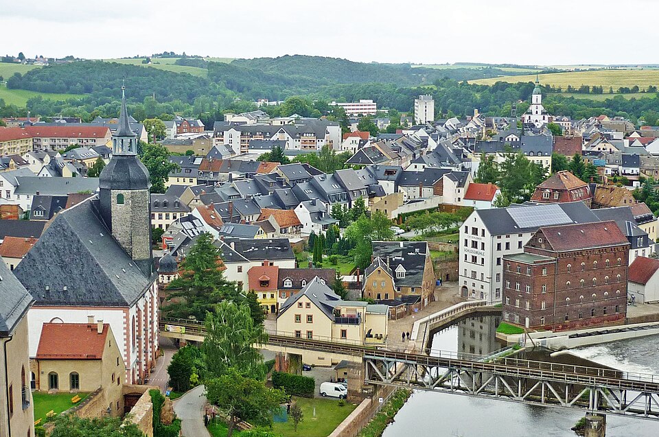 Dach-Fachbetriebe in Rochlitz: Stadtansicht