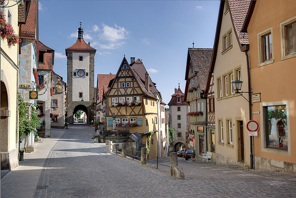 Dach-Fachbetriebe in Rothenburg ob der Tauber: Stadtansicht