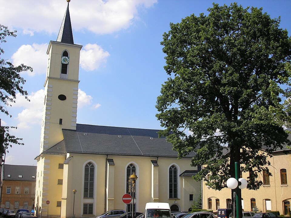 Dach-Fachbetriebe in Schleiz: Stadtkirche – Foto: Michael Sander Dach-Fachbetriebe in Schleiz: Stadtkirche