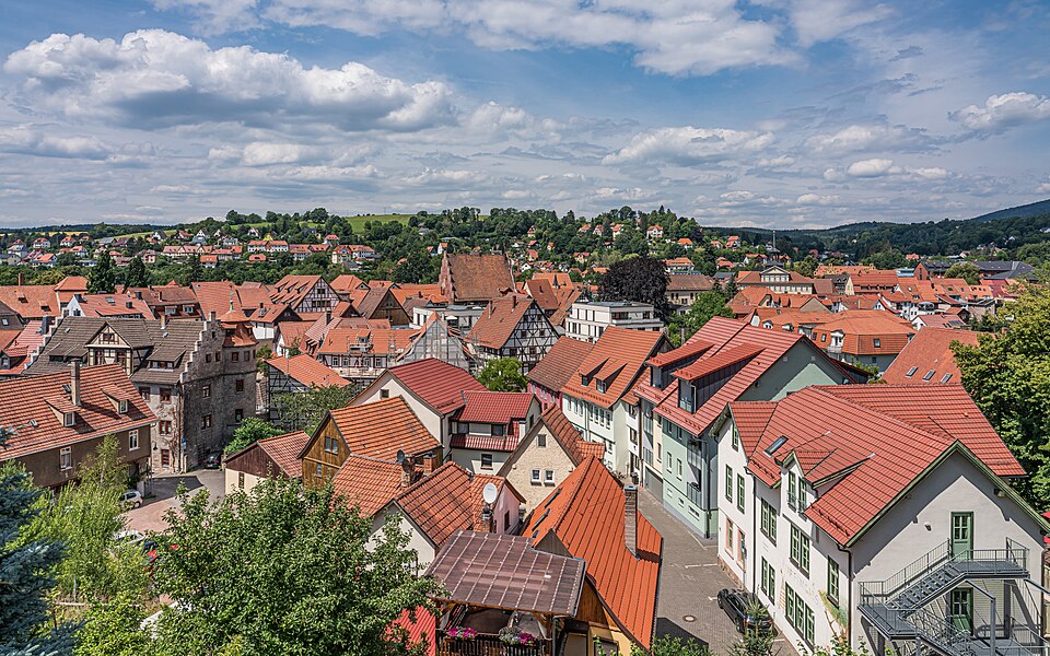 Dach-Fachbetriebe in Schmalkalden: Thuringia view from Schloss – Foto: A.Savin Dach-Fachbetriebe in Schmalkalden: Thuringia view from Schloss