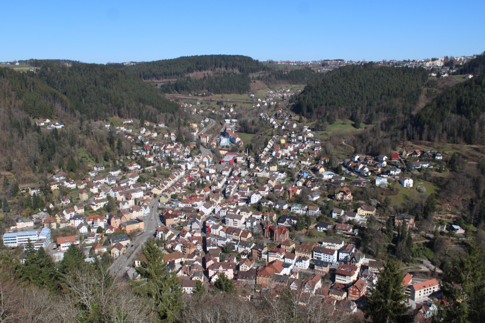 Dach-Fachbetriebe in Schramberg: Stadtansicht