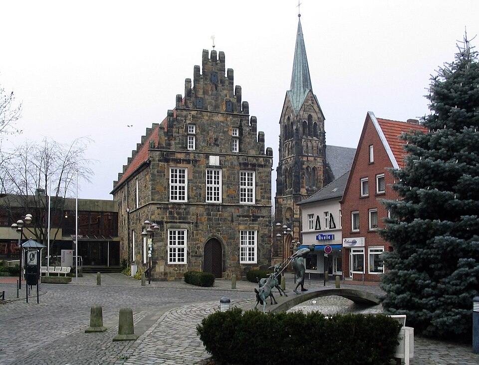 Dach-Fachbetriebe in Schüttorf: Stadtansicht – Foto: Christian Hummert --- Benutzer:Ixitixel Dach-Fachbetriebe in Schüttorf: Stadtansicht