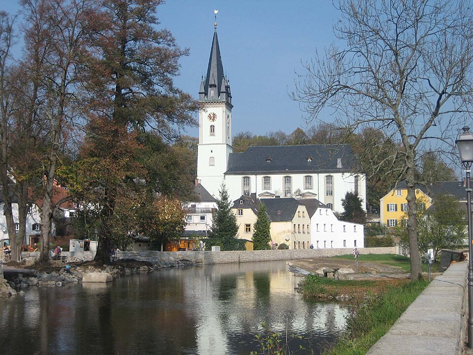 Dach-Fachbetriebe in Schwarzenbach an der Saale: Stadtansicht