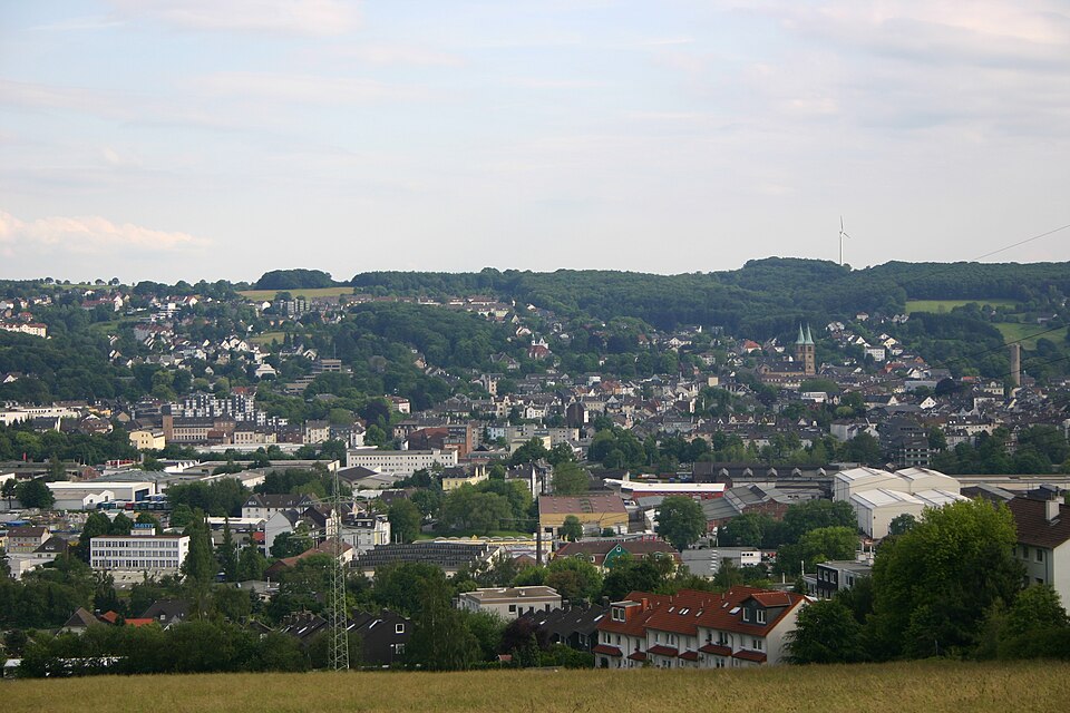 Dach-Fachbetriebe in Schwelm: Stadtansicht